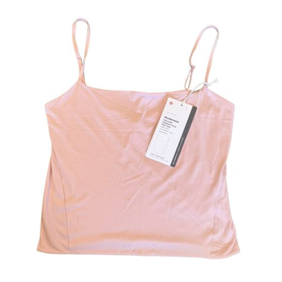 Lululemon Wundermost Spaghetti Strap Cami Tank Top | Pink Mist | Size Large NWT - Picture 4 of 7